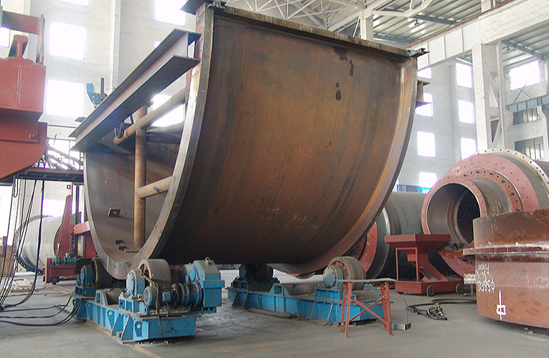 Ф5.5×2.5m湿式半自磨机